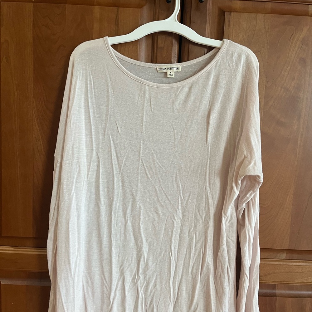 Zenana Outfitters Women's Cream Blouse
